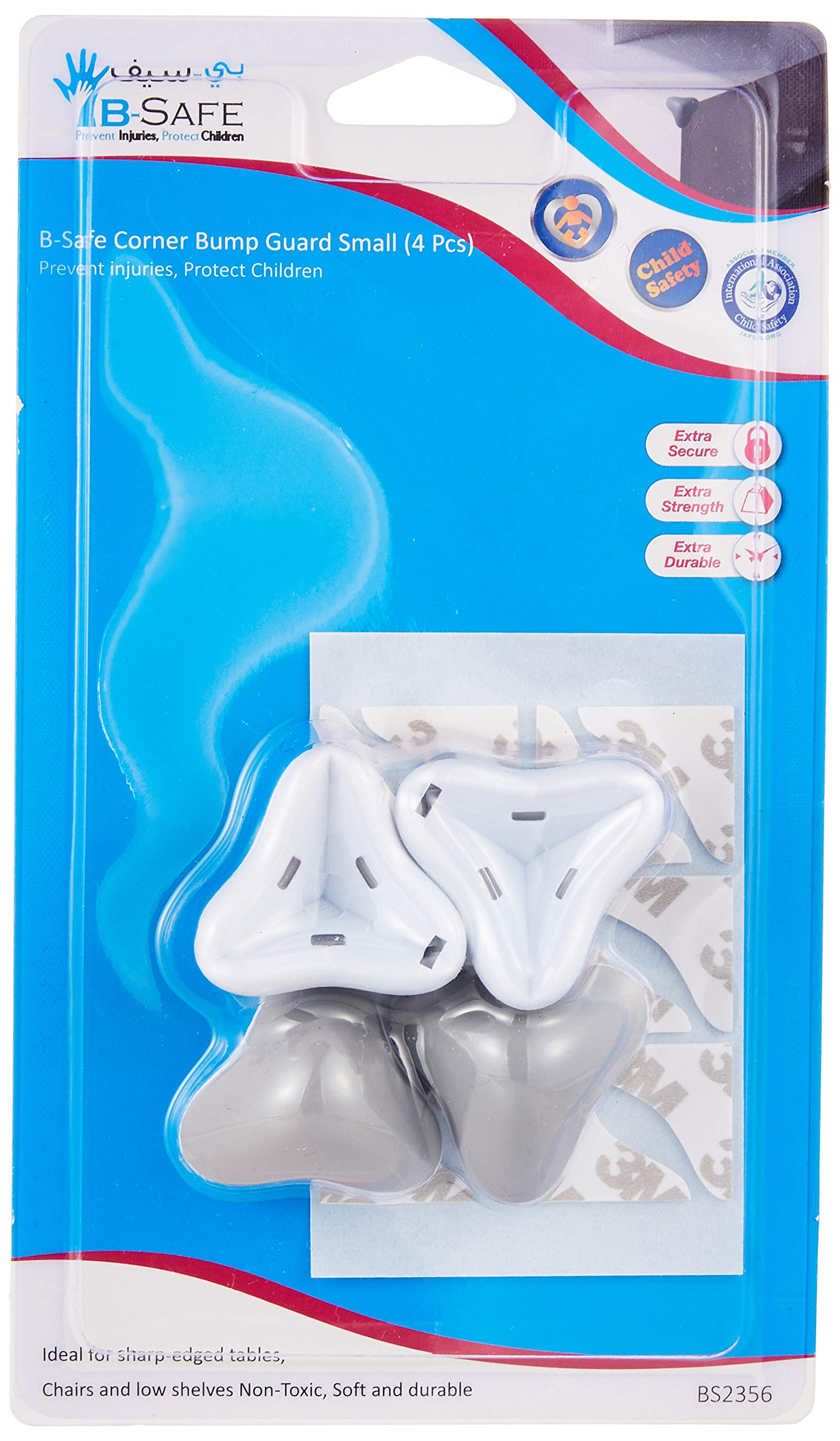 B-SafeCorner Protector, Grey