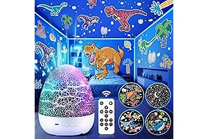 Dinosaur Night Light for Kids: Fascinating 126 Lighting Effects