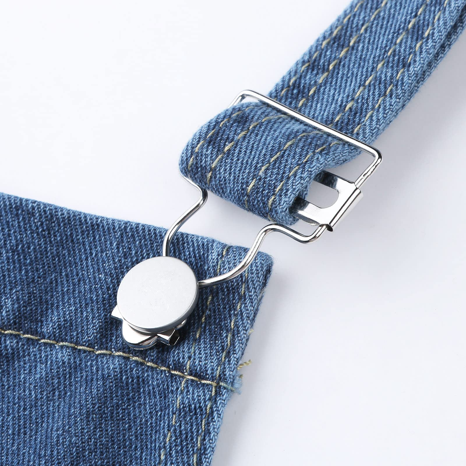 OBiQuzz Peto para hombre, vaquero, mono de los 90, pantalones de trabajo para hombre, pantalones de trabajo azules, peto, para el tiempo libre, vaqueros, mono, peto, moderno, para hombre