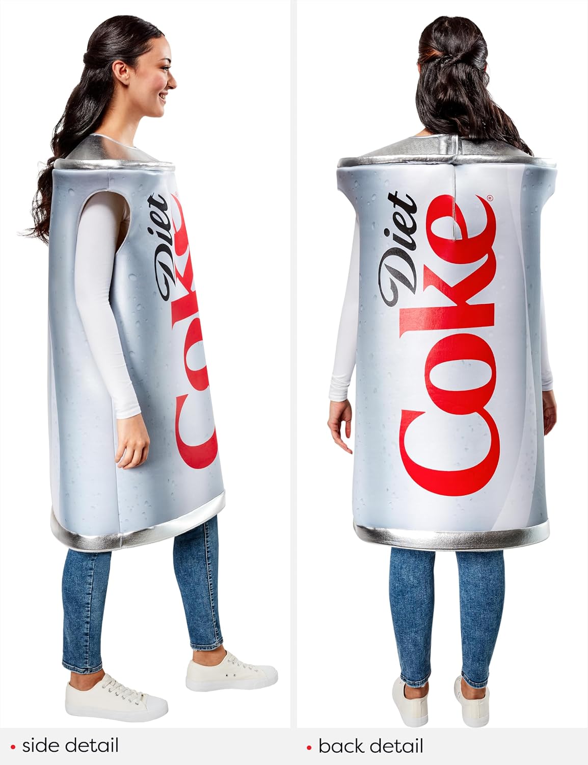 Rubies Coca-Cola: Diet Coke Costume for Adults, Unisex One Size Red