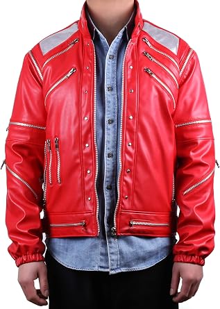 MJB2C Jackson Michael Beat it Jacket Tonight Be It Jacket M
