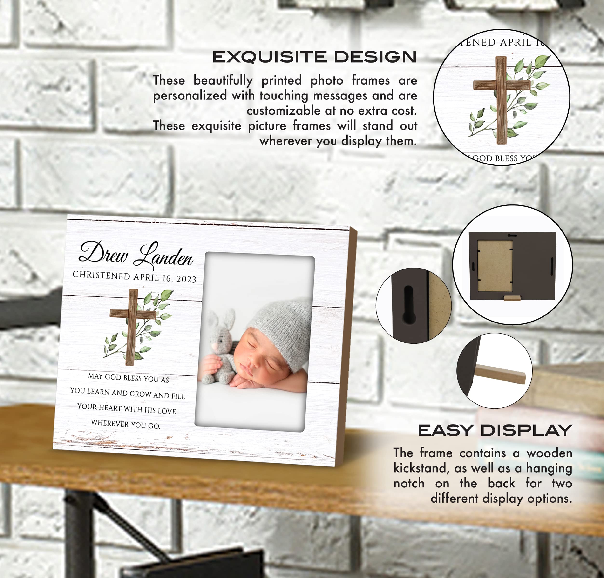 Personalised 'First Name' Word Art Gift. In A 8"x10" Frame - Foto 7