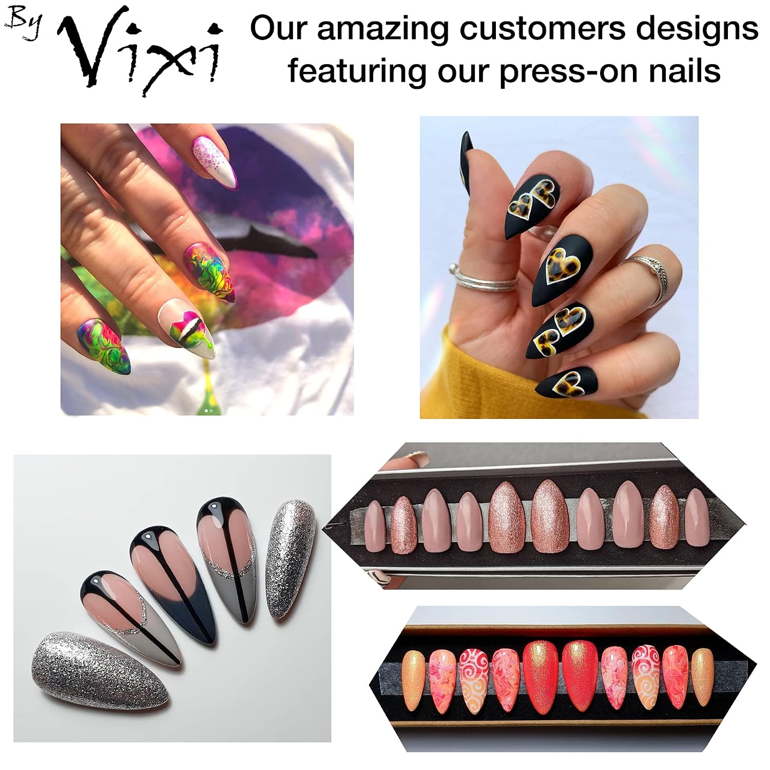 By Vixi 600 Stuck Mittel Stiletto Nagel Set Gratis Kleber Und Vorbereitungs Feile 10 Grossen Opak Express Fingernagelverlan Gerungen Vollabdeckung Fur Profis Beauty Salon Den Heimgebrauch Amazon De 