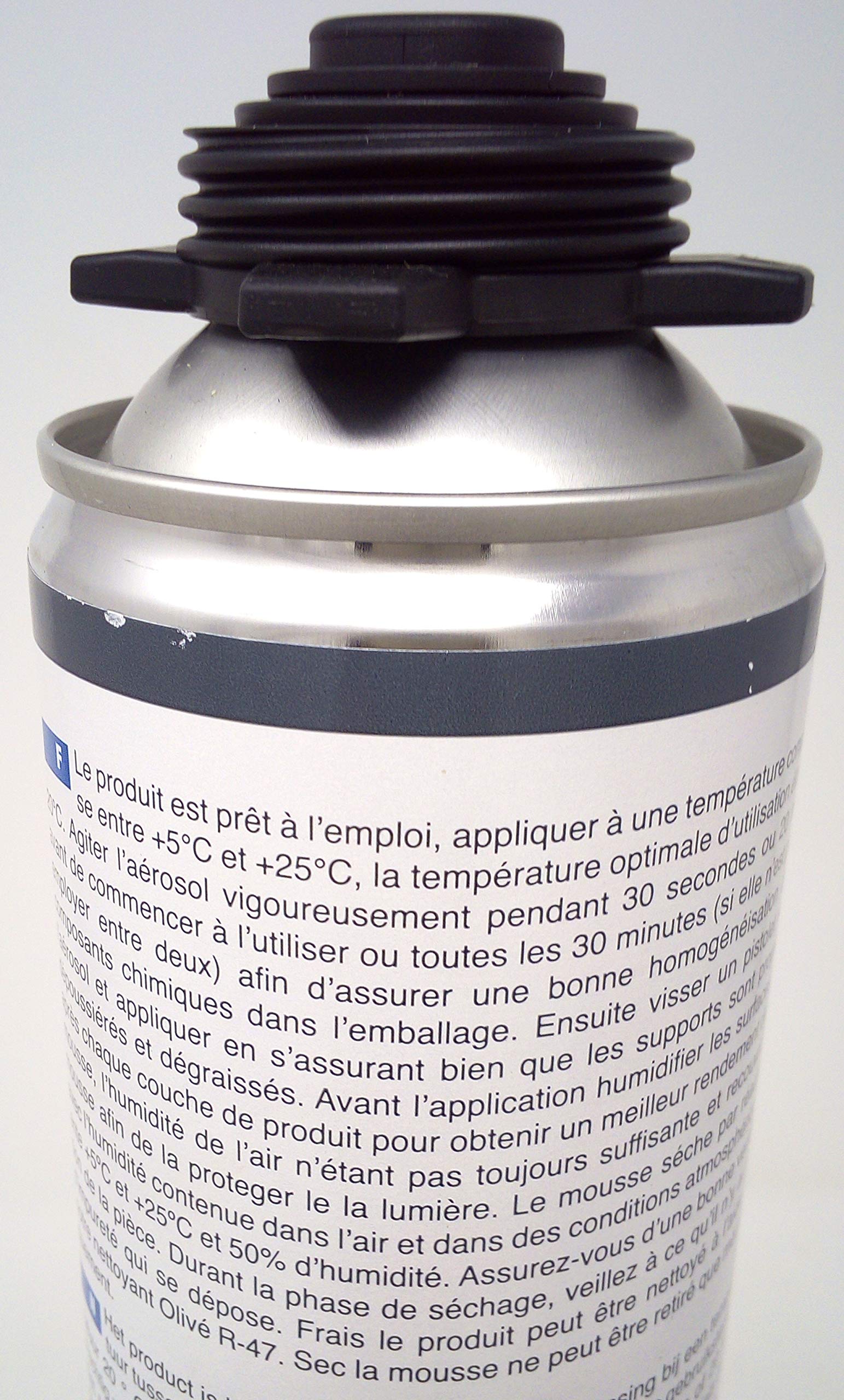 10 almohadillas expansives Poliuretano 750 ml para pistola + 1 pistola + 1 limpiador – Calidad profesional
