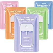 Touchland Hand Sanitizer Spray, Top 5 Set - 5 x 1 FL OZ