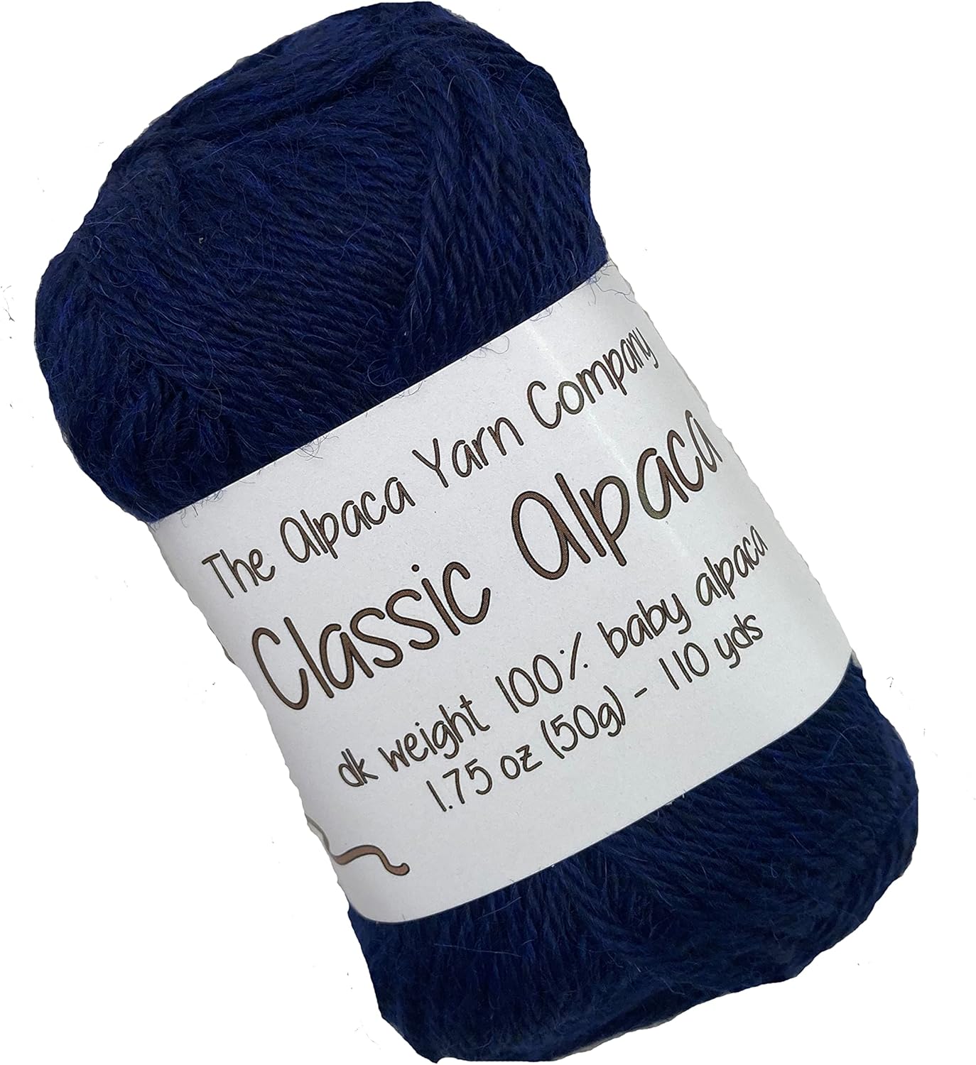 Classic Alpaca 1682 100 Baby Alpaca Yarn 1682 Sailor Blue