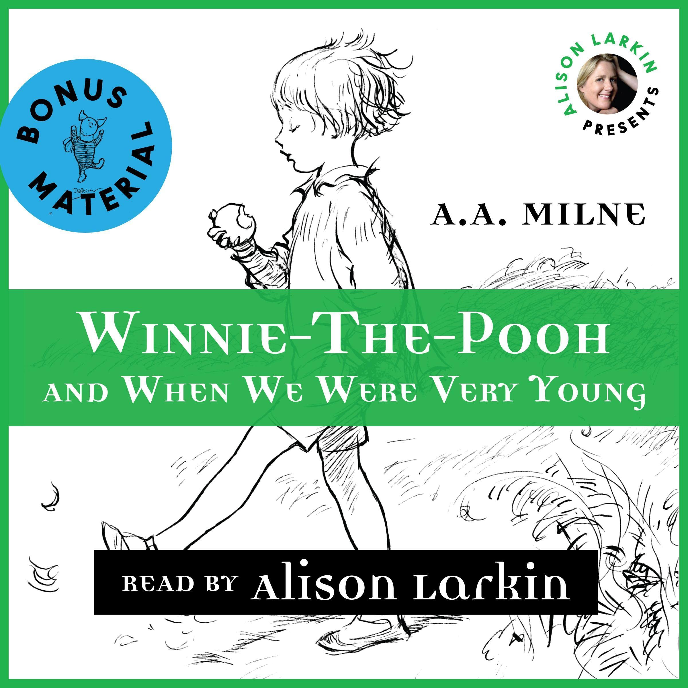 Cover art for Alison Larkin Presents Winnie the Pooh and When We Were Very Young with Bonus Material