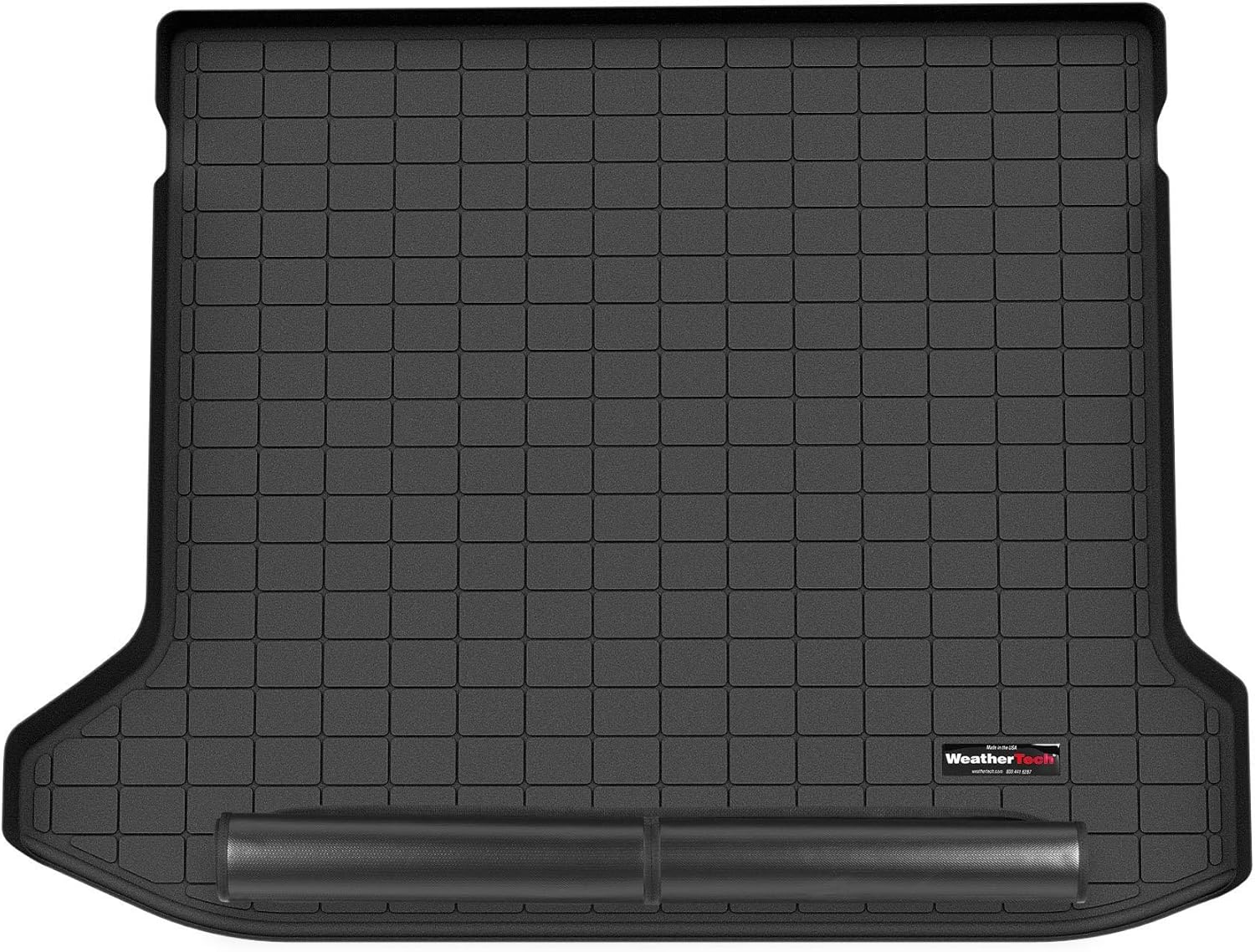 WeatherTech Cargo Trunk Liner with Bumper Protector for Hyundai Ioniq 5, Ioniq 5 N, Behind 2nd Row w/Bumper Protector (401520SK), Black