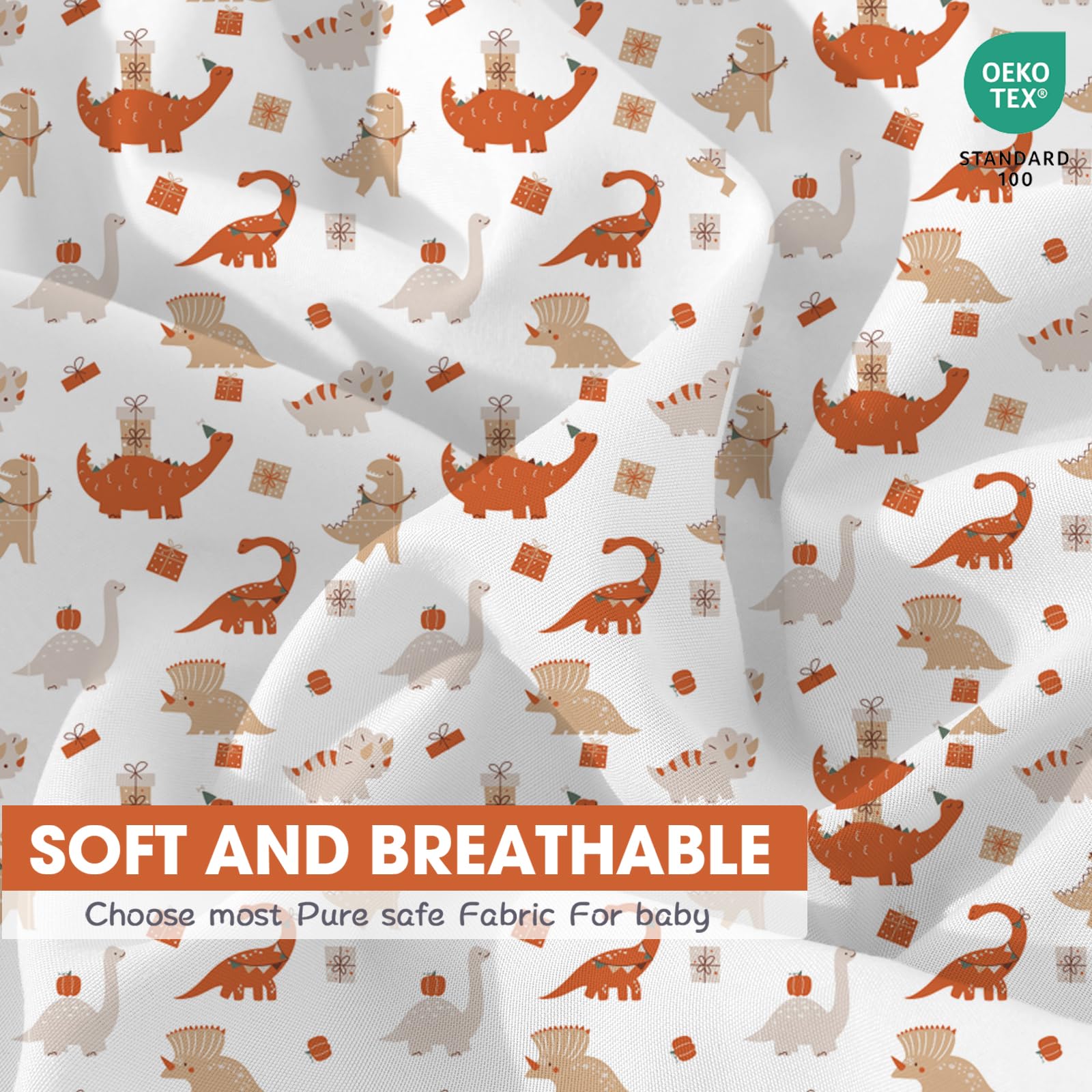 Bimocosy Sábanas para cuna para niño y niña, sábana bajera ajustable para cuna, paquete de 4 para colchones estándar de cuna y niños pequeños, sábana de microfibra súper suave y transpirable, 71 x 132
