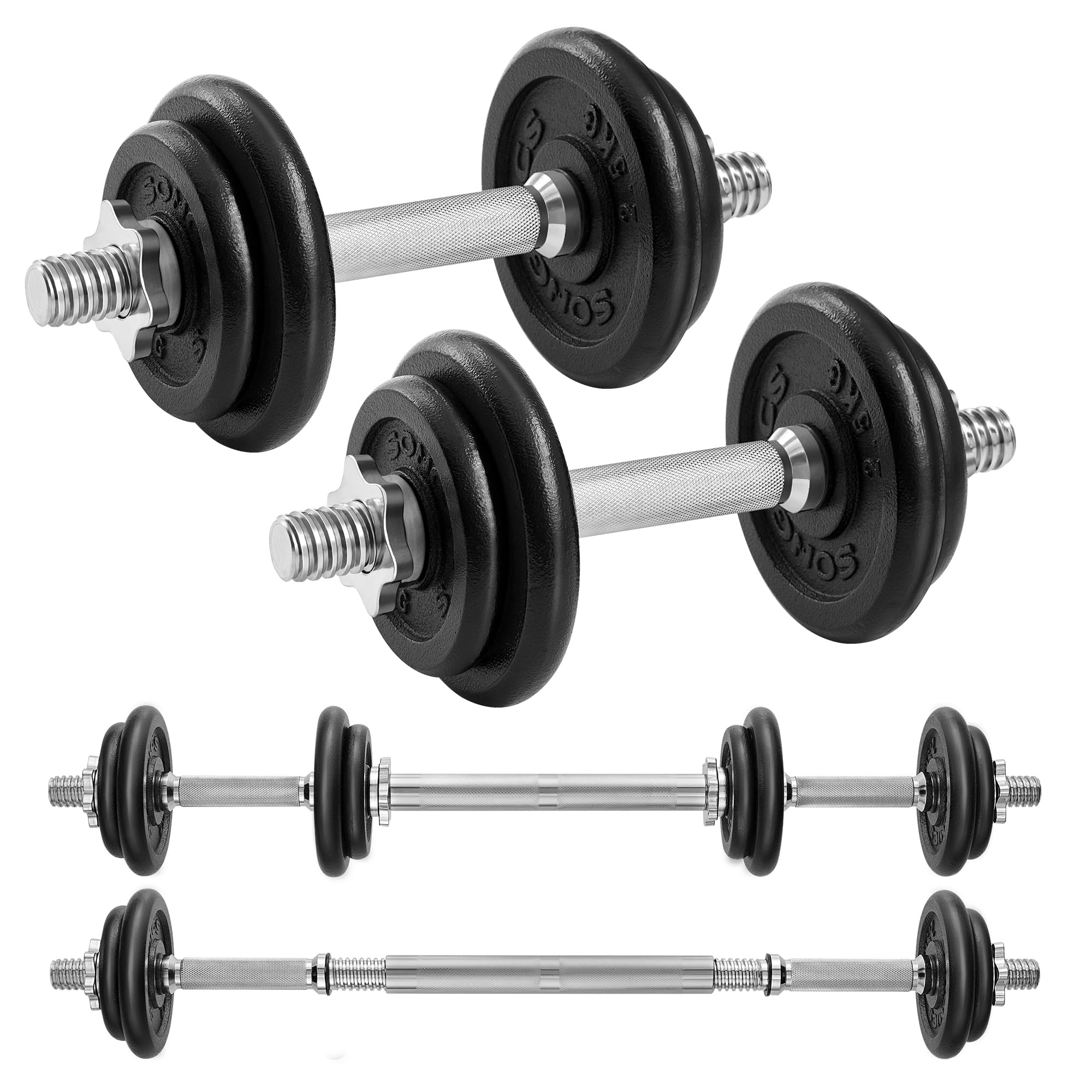 SONGMICS 2-in-1-Hanteln 20 kg