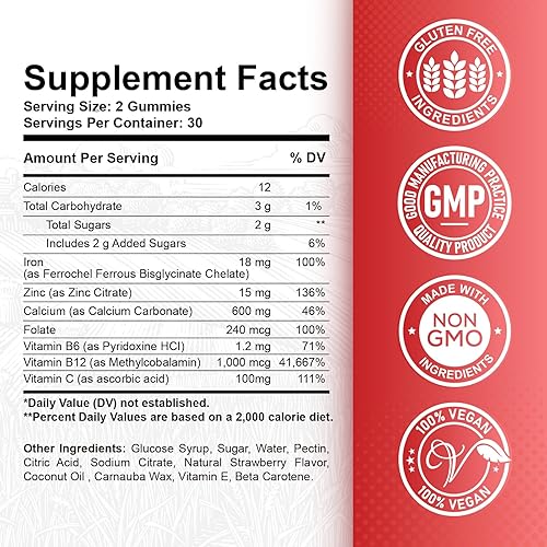 Miniatura 4 de Suplemento de gomitas de hierro para adultos y niños  Gomitas del Himalaya Shilajit  Paquete