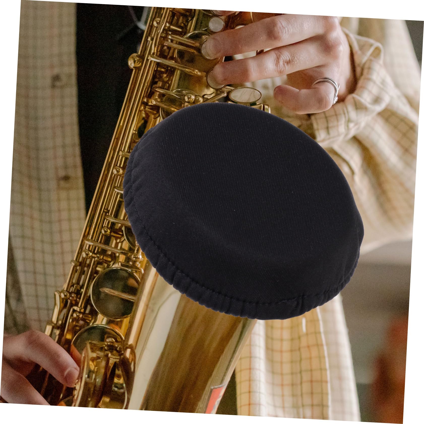 SUPVOX Saxophone Neck And Mouthpiece Storage Case For Tenor Shock - 5