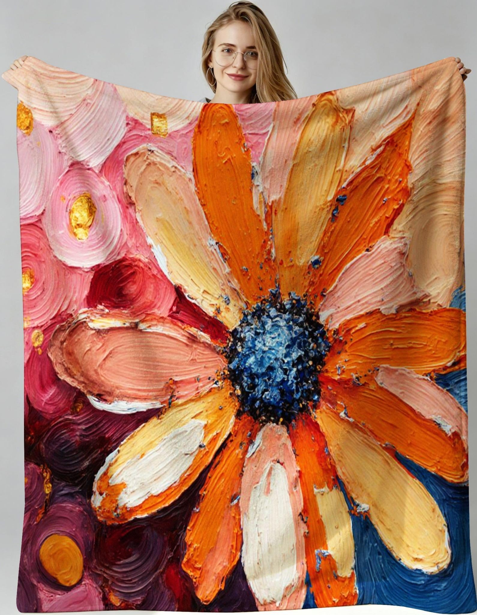 Couverture lit fleurie toutes saisons pour réchauffer vos soirées cocooning