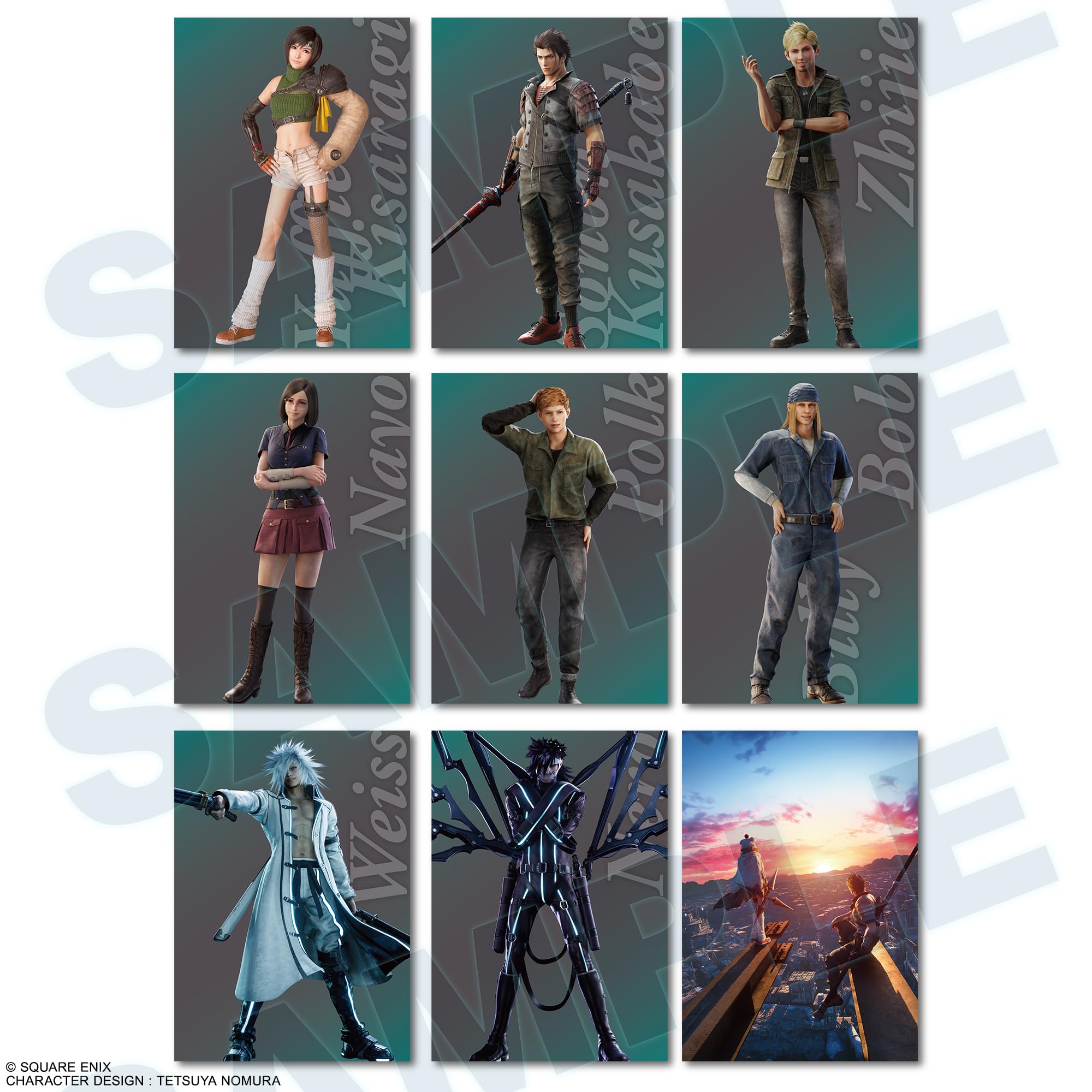 Amazon.co.jp: ファイナルファンタジーVII アニバーサリーアート 