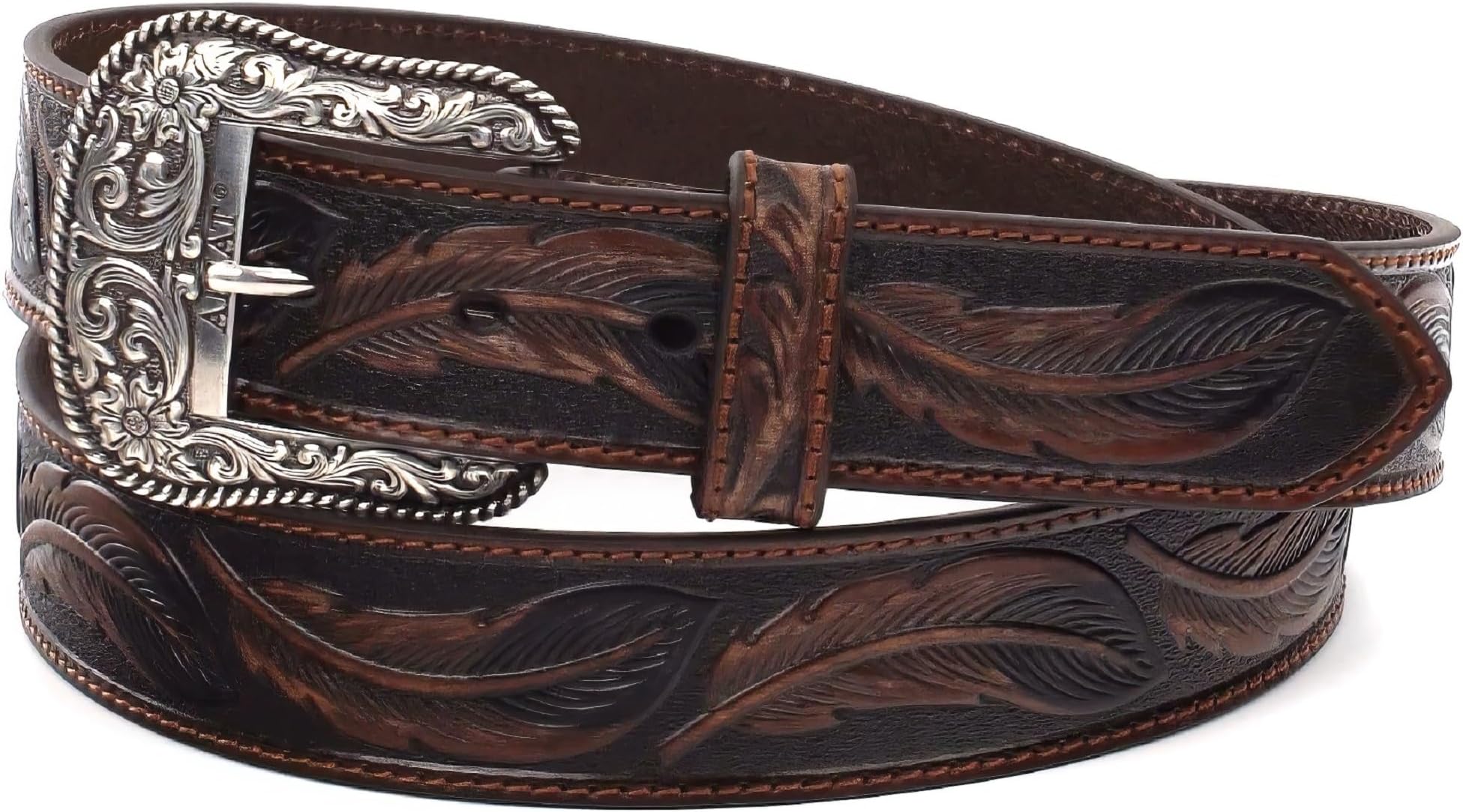 Ariat Feather Embosed Belt Accessory