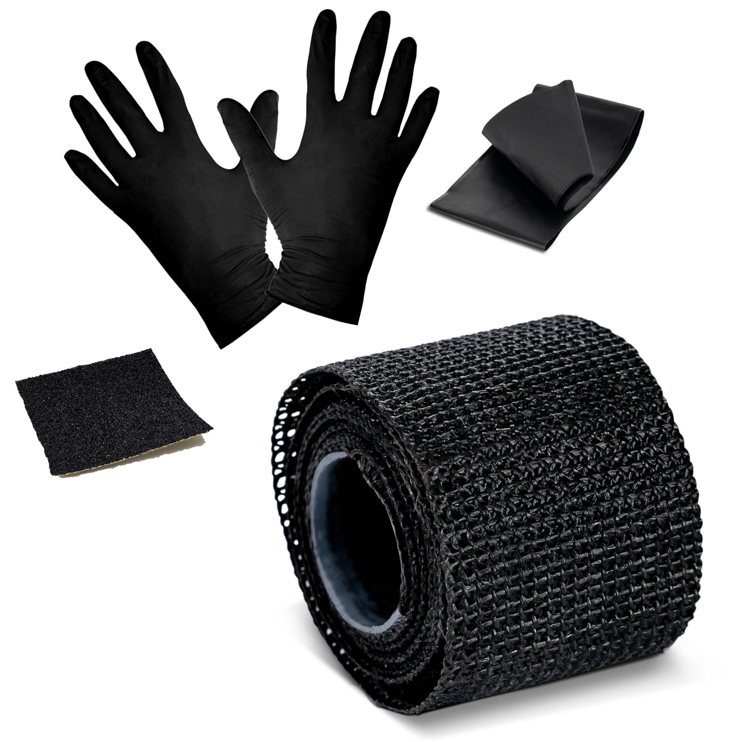 Nastro Per Riparazioni In Fibra Di Vetro - 50mm X 100m Per Sigillare Fughe E Crepe Su Pareti - Foto 3