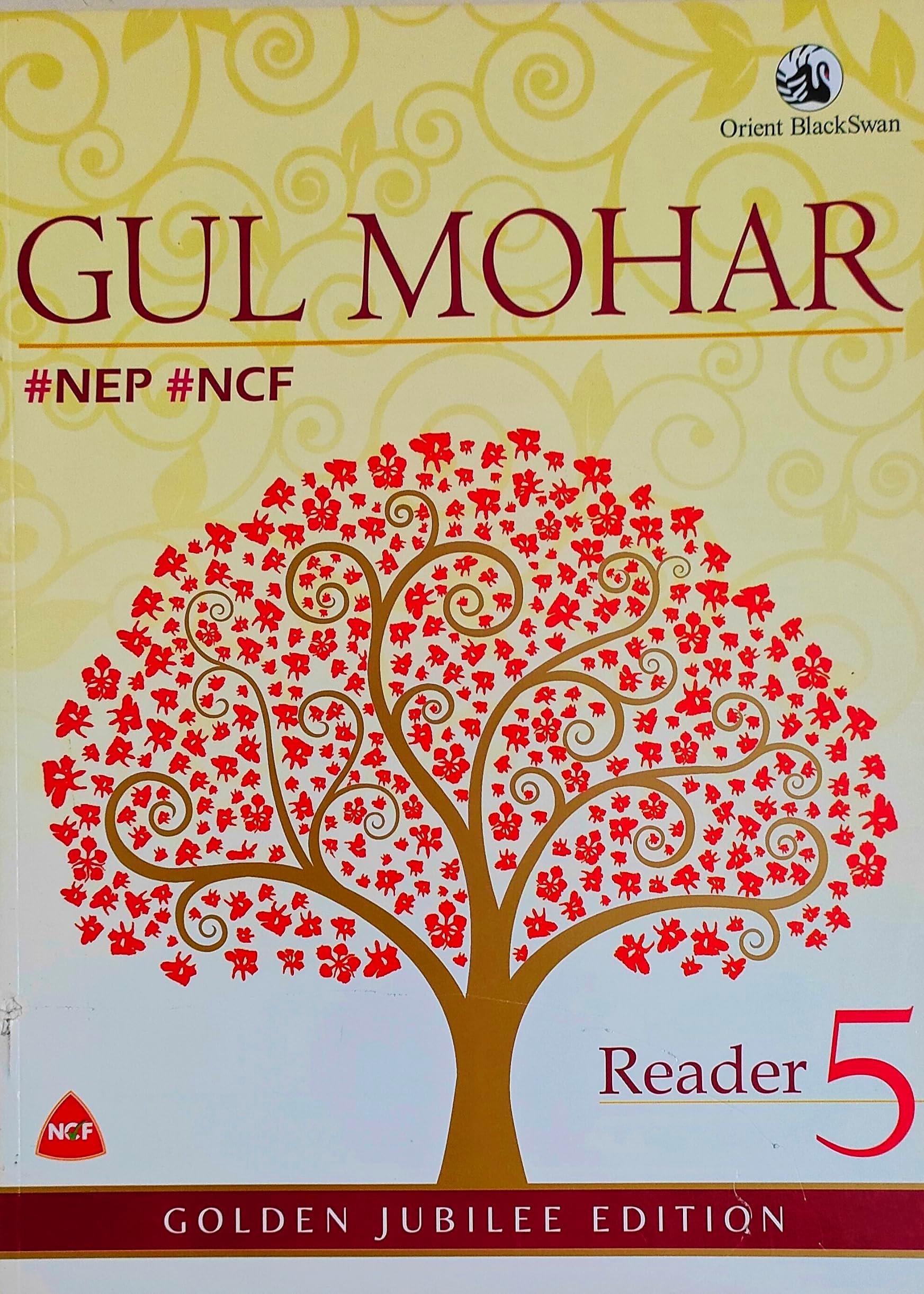 Gulmohar Reader Class 5 - Golden Jubilee Edition ( 2024 Edition ) | Orient BlackSwan