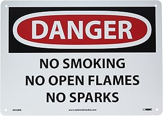 NMC D458RB OSHA Sign, Legend