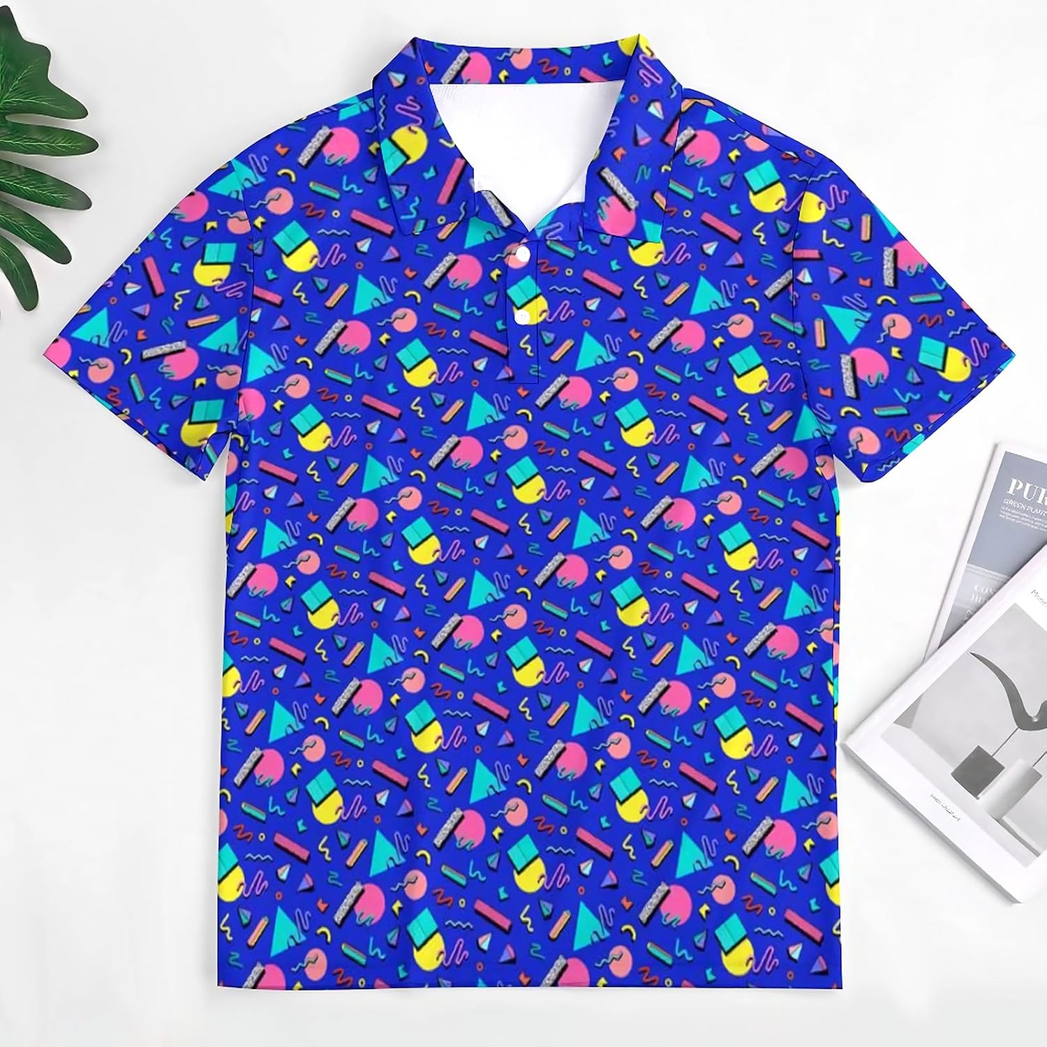 Golf Shirts for Men,Dry Fit Athletic Short Sleeve Polo Shirts,Performance 4 Way Stretch Golf Polos with UPF 50