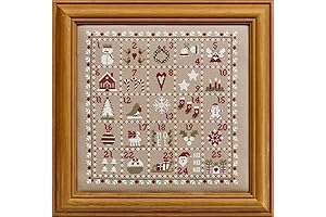 Embroider Christmas Spirit with the Stitch a Day Advent Embroidery Calendar