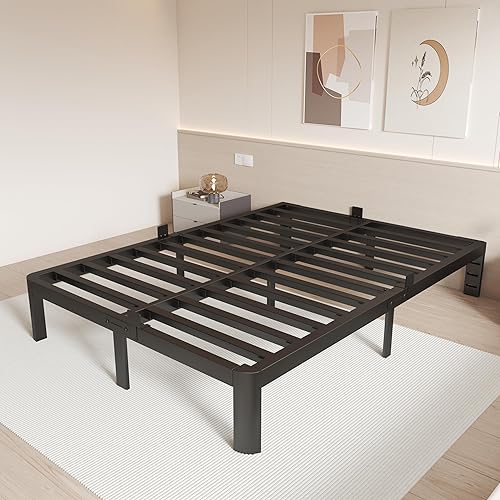 Full Size Bed Frame 12 Inch, Metal Full Bed Frame