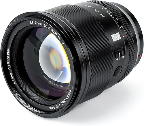 Miniatura 9 de VILTROX Lente EF de 2.953 in f1.2 F1.2 PRO EF para Sony E-Mount Ultra Gran Angular APS-C Auto Focus Prime Lens Compatible con cámaras Sony E-Mount