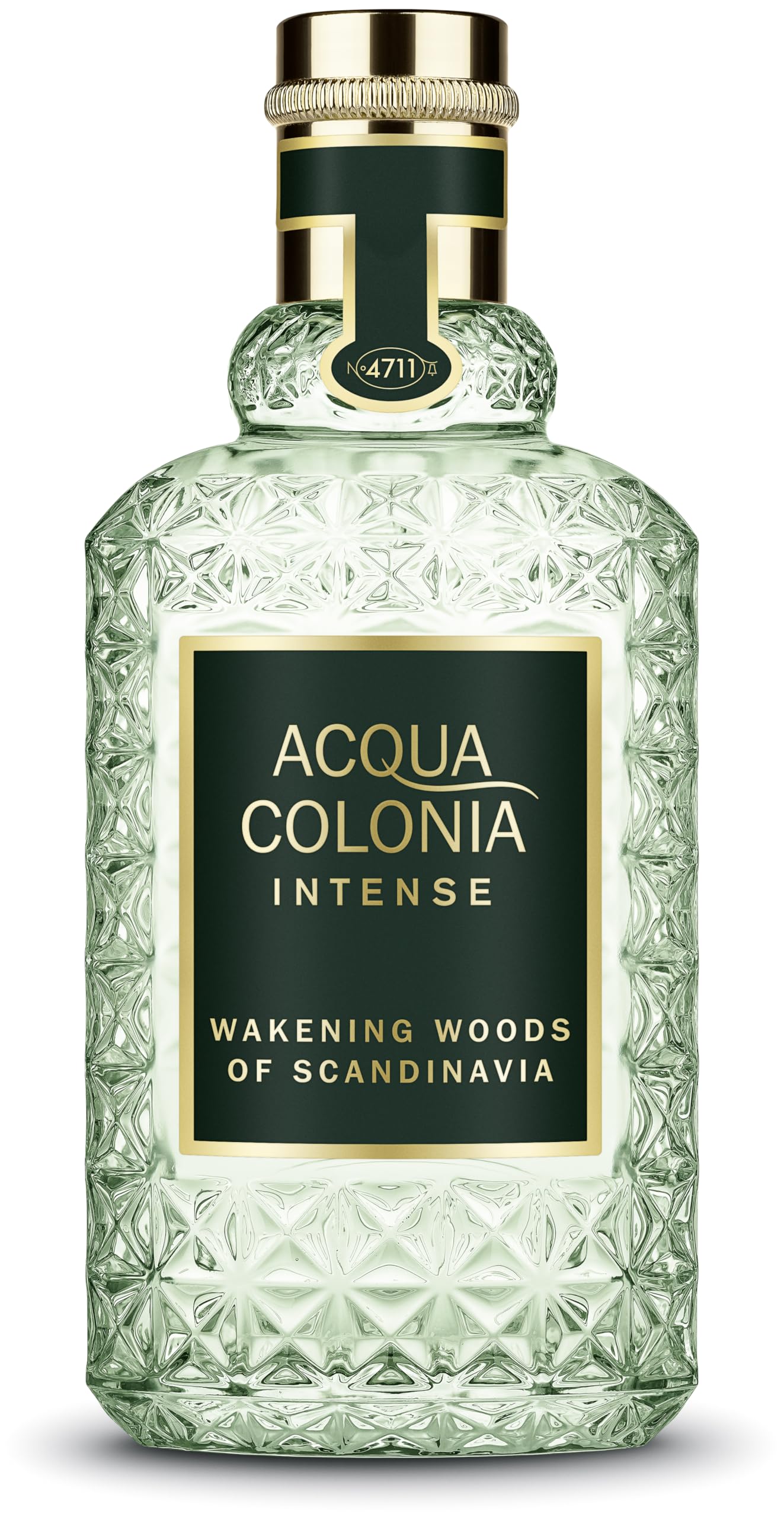 4711 Acqua Colonia® Intense Wakening Woods of Scandinavia | Eau de Cologne - aromatisch-holzig - Wellness für die Sinne | 100ml Natural Spray