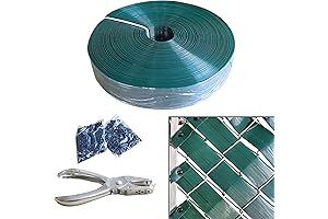 Aiwaiufu 76 Meters Chain Link Fence Privacy Tape: Enhance Your Privacy and Style