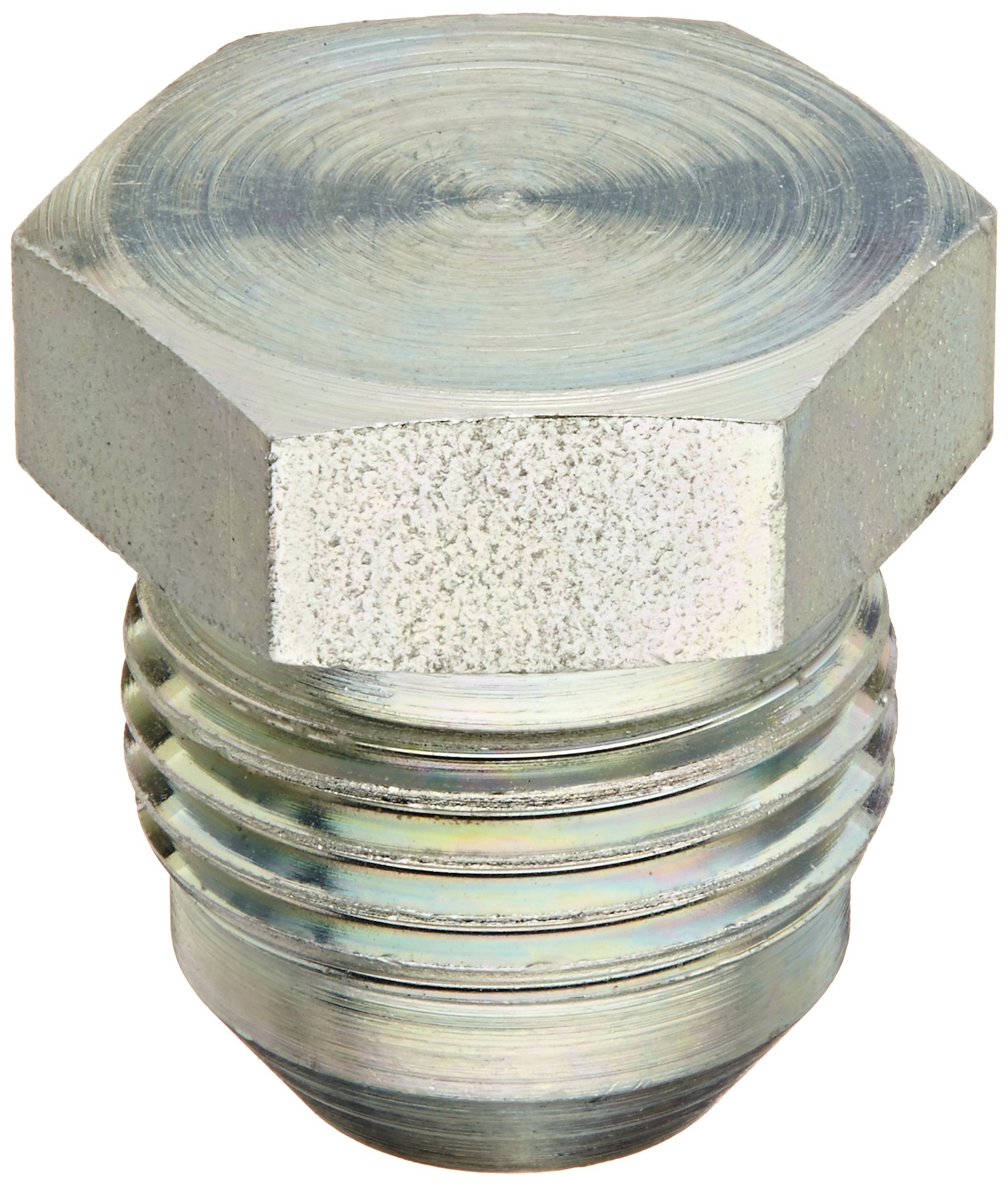 Eaton Aeroquip 900599-8S Plug, Female 37 Degree JIC Fitting, JIC 37° End Types, Carbon Steel, 3/4 JIC(m) End Size, 1/2