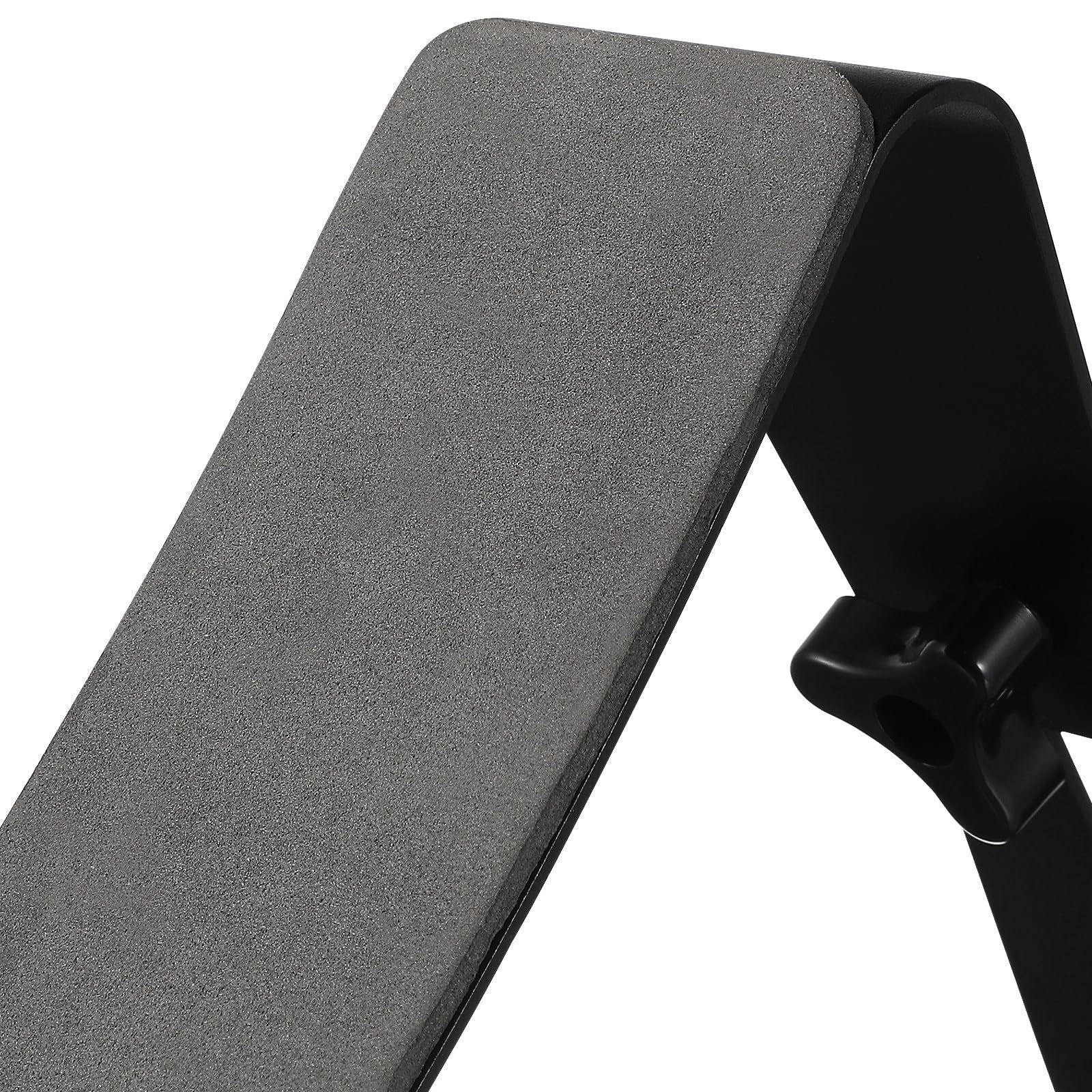 PLAFOPE Gitarrenstütze Klassisch aus Aluminium und Gummi mit Verstellbarem Winkel ±30° und Höhe 0 9cm Ergonomische Beinstütze für Gitarre und Ukulele bei Bühnenauftritten Zufälliger Stil