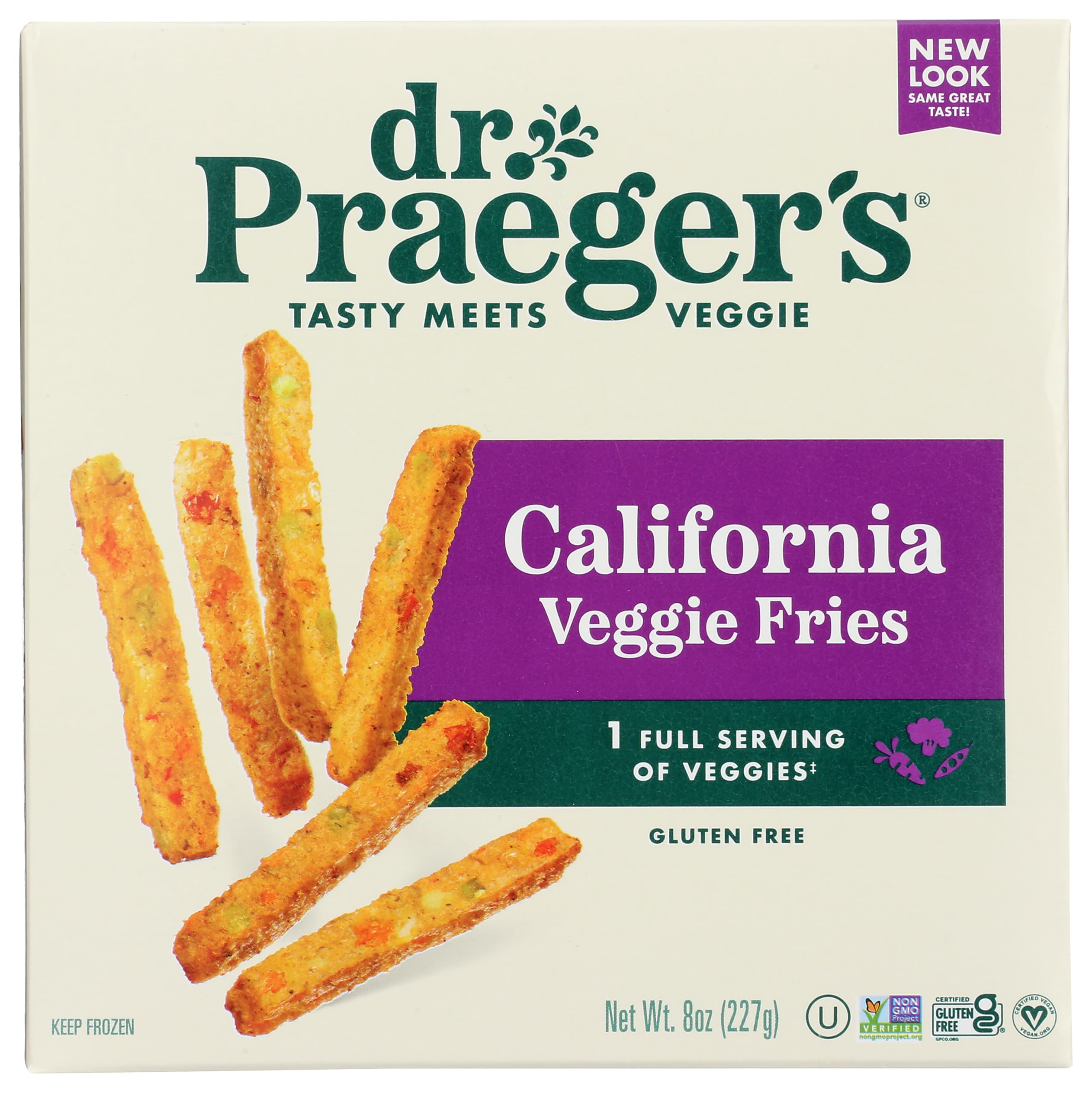 Dr Praegers California Veggie Fries, 8 Oz
