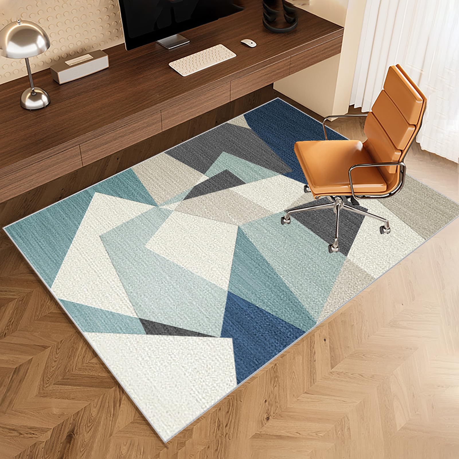 Tappetino per Sedia da Ufficio, Tappetino di Protezione per Pavimento, Tappeto per Sedia Ufficio Gaming per Moquette e Pavimenti Duri, Tappeto Gaming Pavimento per Pavimenti In Legno 140 x 180 cm