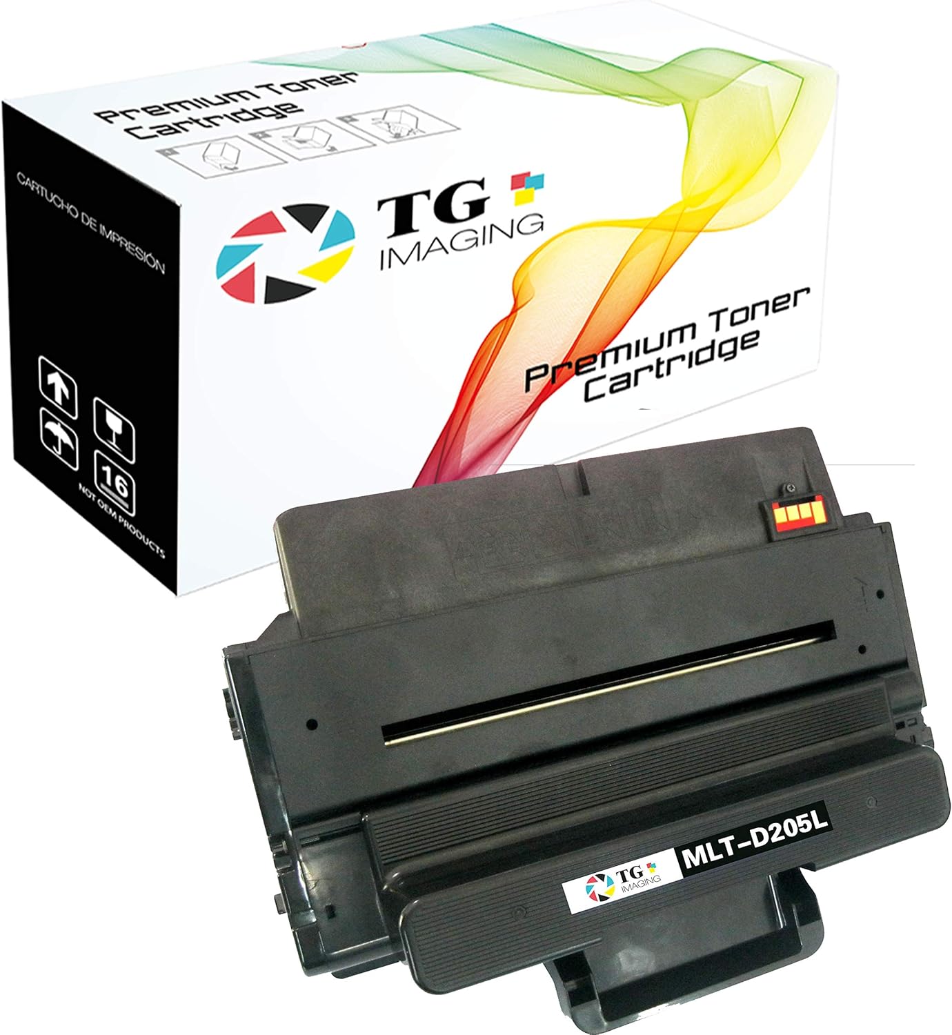 TG Imaging Compatible D205L Toner Cartridge Replacement for Samsung MLT-D205L (5,000 Pages, 1-Pack) Xpress SCX-4833 SCX-4833FD SCX-4833FR Printer