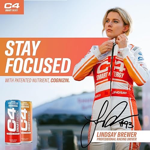 Miniatura 7 de C4 Energy & Smart Energy Drinks - Paquete variado de bebidas energéticas, sin azúcar, sin colores ni tintes artificiales, cero calorías, sustituto