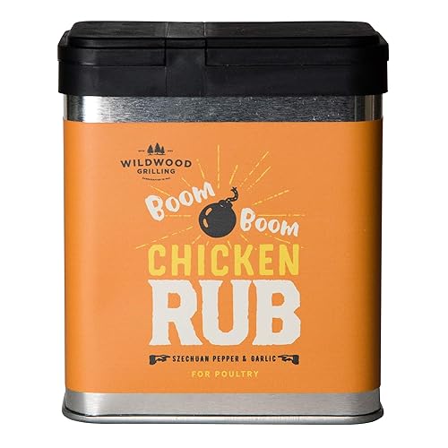 Boom Boom Chicken Spice Rub - Dulce y picante para pollo, aves de corral y más