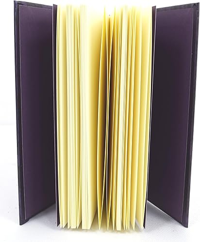 Miniatura 5 de Nemesis Now B0146A3 Libro de hechizos en relieve púrpura 6.7 in, revestido, papel libre de madera