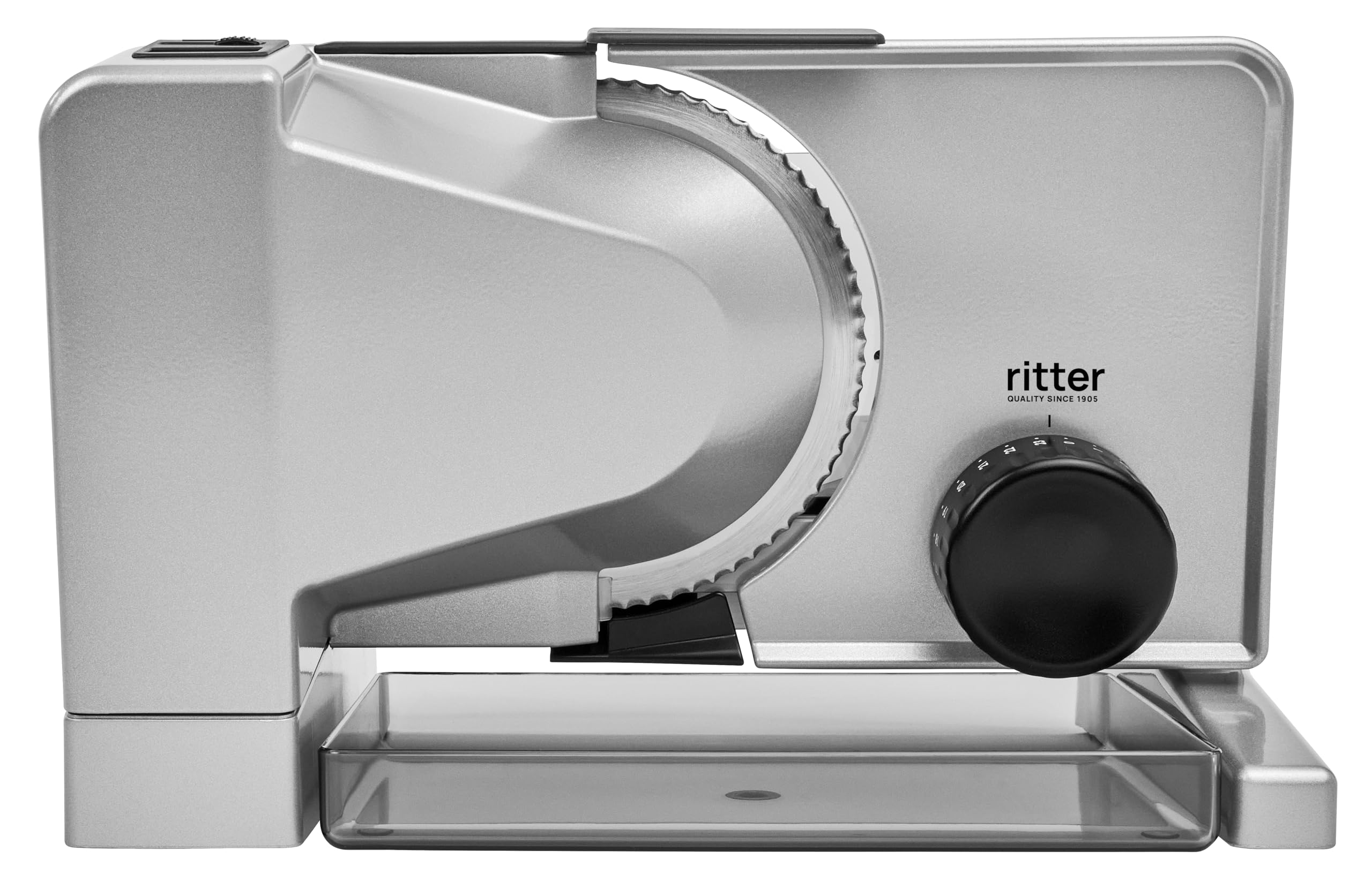 Affettatrice ritter serano 7, affettatrice elettrica con motore in corrente continua, made in Germany