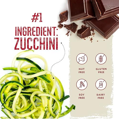 Miniatura 4 de Katz Gluten Free Muffins dobles de calabacín de chocolate. Un rico muffin de chocolate con chispas de chocolate derretido y calabacín fresco, sin