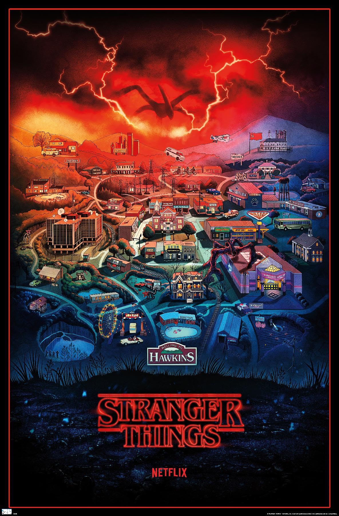Amazon.com: Trends International Netflix Stranger Things: Season 4