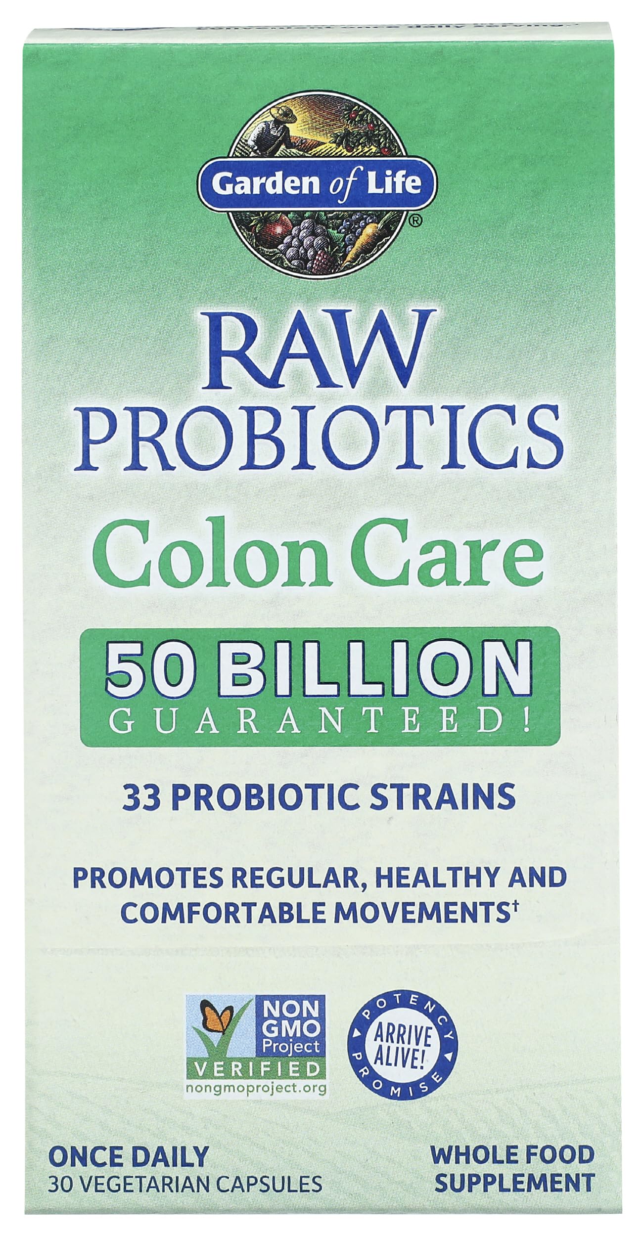 Garden of Life RAW Probiotics Colon Care -- 30 Capsules-image-25