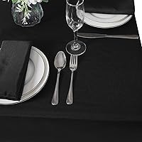 Vista 323 de Rectangle Tablecloth 90x132 inch Washable Polyester Fabric Table Cloth for Wedding Party Dining Banquet Decoration（90x132, Turquoise）