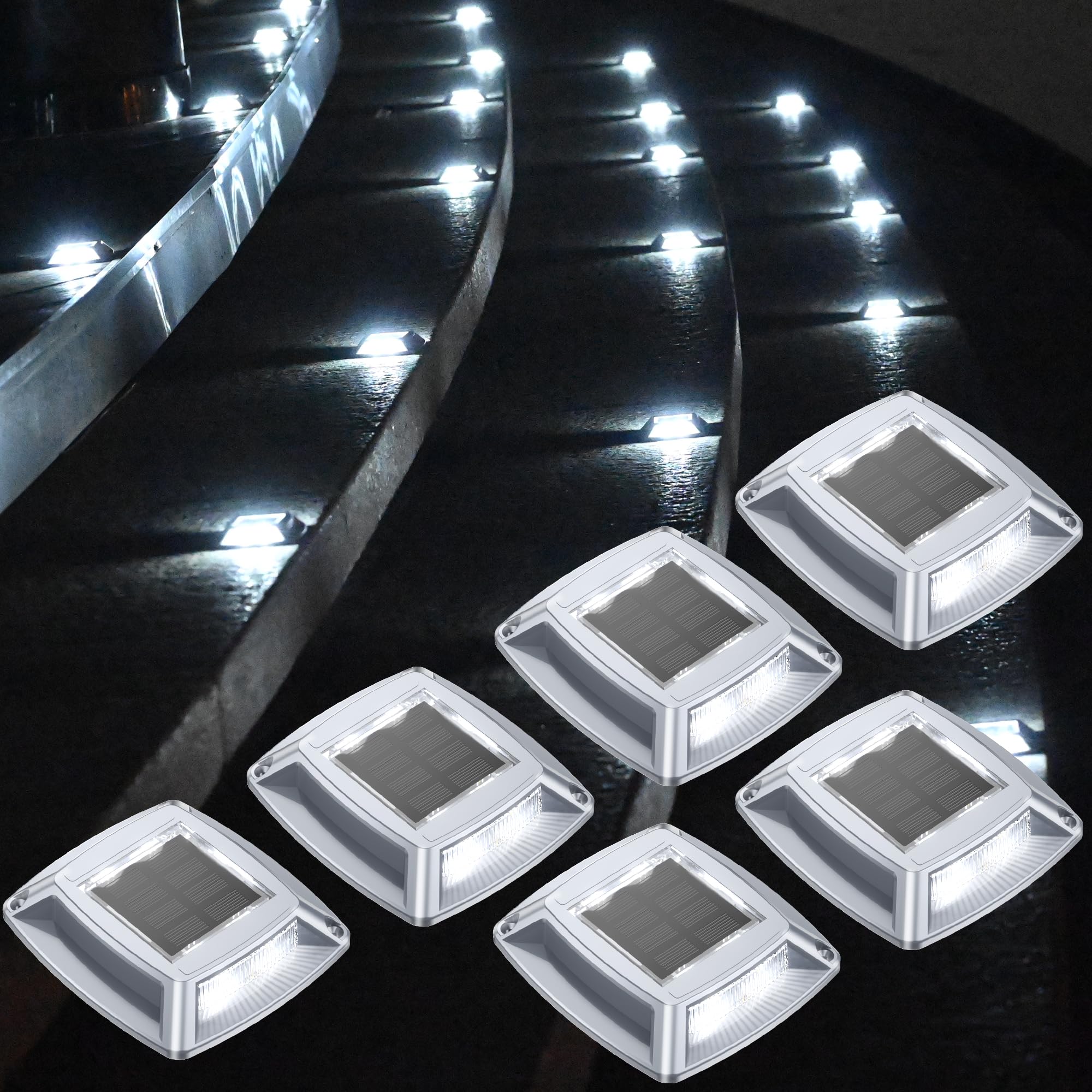 Eclairage pour chemins et spots solaires étanches IP68 contre le noir - 8