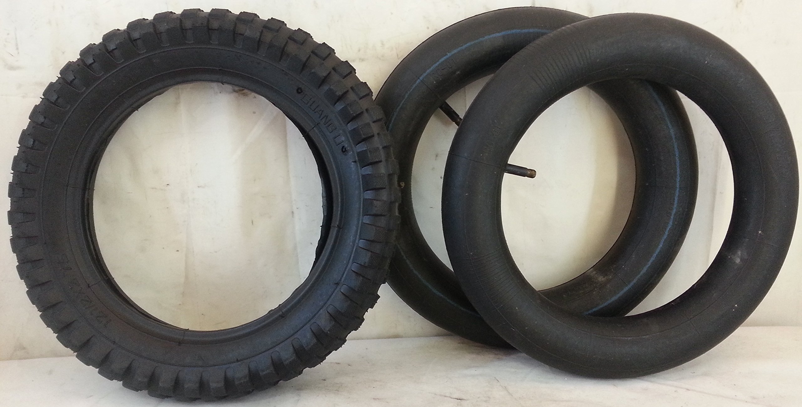 Copertone pneumatico 12 1/2 X 2.75 copertone 1 + 2 camere d'aria minimoto CROSS