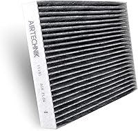Vista 8 de AirTechnik CF11181 Filtro de aire de cabina con carbón activado Compatible con Chevy Corvette 2005-2019, Cadillac XLR 2004-2009