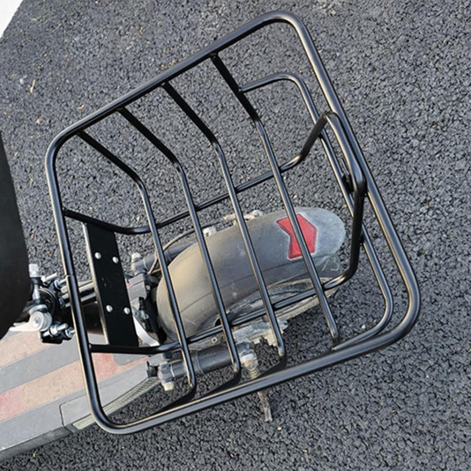 Fahrradkorb Eisen Fahrradkorb Tiertransport Organizer Transportkorb für Einkauf Arbeitspendeln Reisen Geeignet
