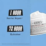 Kiehl's Ultra Facial Cream, with 4.5% Squalane to Strengthen Skin's Moisture Barrier, Skin Feels Softer and Smoother, Long-Lasting Hydration, Easy and Fast-Absorbing, All Skin Types