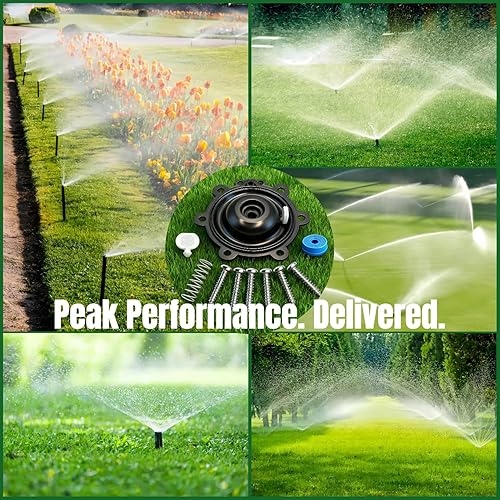 Miniatura 7 de Kit de reemplazo de diafragma de válvula de riego para RainBird CP, CPF, DV, DVF, DAS, ASVF, ASVF, goma Buna-N duradera, resistente a grietas y