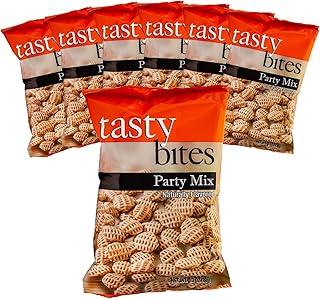 Weight Loss Systems Party Mix Tasty Bites, 10g Protein, Low Fat, Low Sugar, Gluten Free, Healthy Diet Snack, 7 Bags