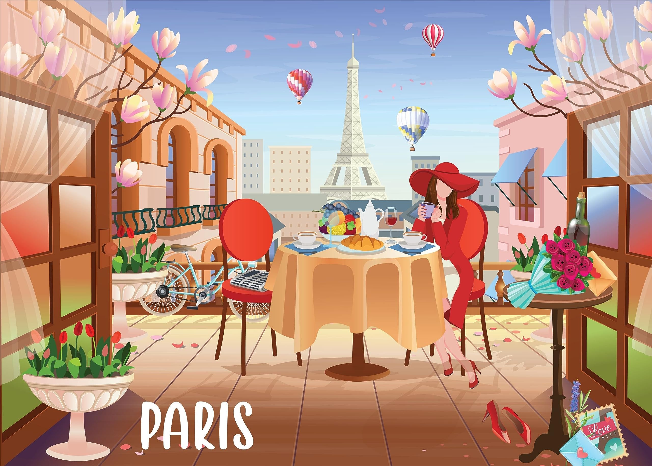 See full amazon price history chart for Brain Tree - Paris Love 1000 Piece Puzzles for for Adults And Kids 12+ Unique Puzzles for Adults And Kids 1000 Pieces with With 4 Puzzle Sorting Trays And Droplet Technology for Anti Glare & Soft Touch - 27.5”Lx19.5”W Brain Tree - Paris Love 1000 Piece Puzzles for for Adults And Kids 12+ Unique Puzzles for Adults And Kids 1000 Pieces with With 4 Puzzle Sorting Trays And Droplet Technology for Anti Glare & Soft Touch - 27.5”Lx19.5”W (B09Q1TM1J6) Amazon Price History, Amazon Price Tracker