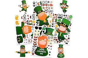 XIMISHOP Make A St Patrick's Fairy DIY Stickers